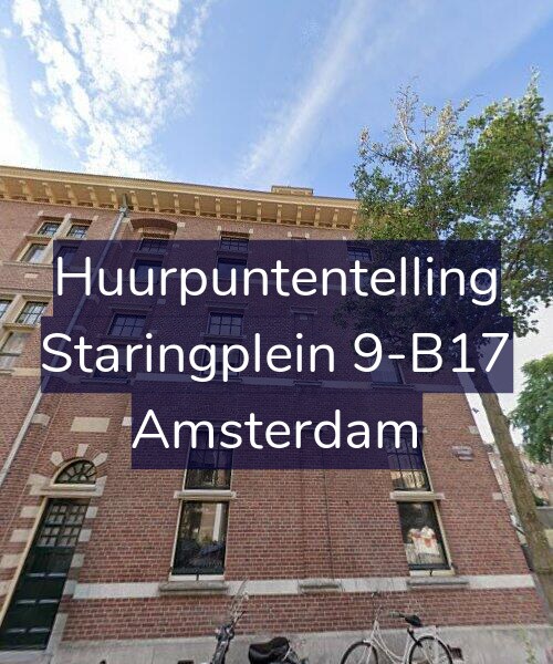 Foto gevel Huurpuntentelling voor Staringplein 9-B17, Amsterdam