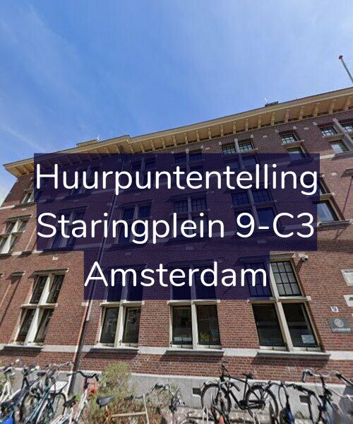 Foto gevel Huurpuntentelling voor Staringplein 9-C3, Amsterdam