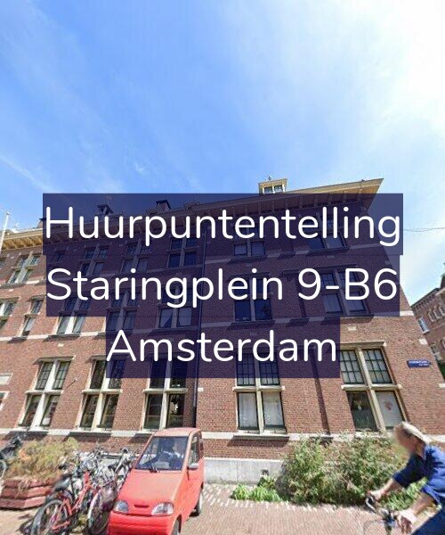 Foto gevel Huurpuntentelling voor Staringplein 9-B6, Amsterdam