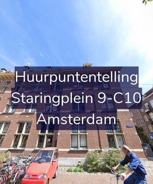 Foto gevel Huurpuntentelling voor Staringplein 9-C10, Amsterdam