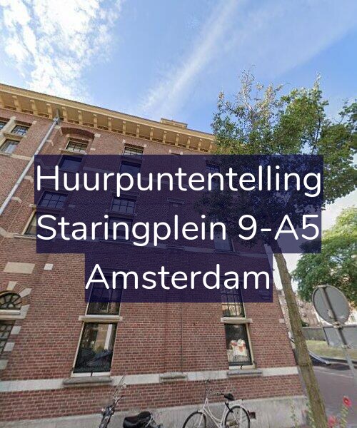 Foto gevel Huurpuntentelling voor Staringplein 9-A5, Amsterdam