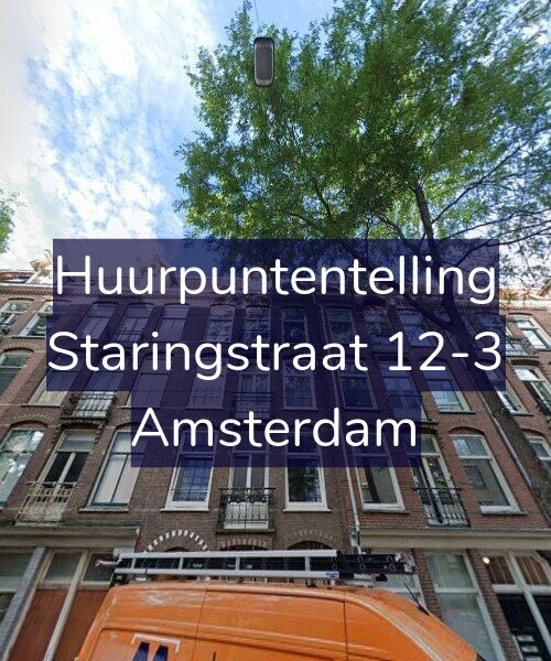 Foto gevel Huurpuntentelling voor Staringstraat 12-3, Amsterdam