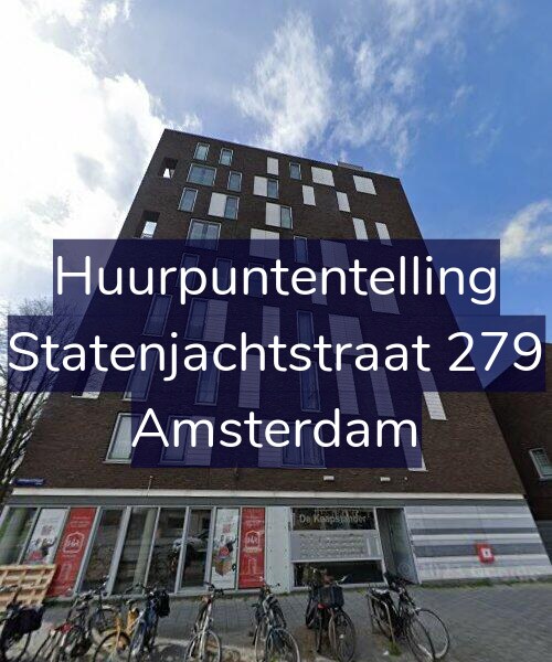 Foto gevel Huurpuntentelling voor Statenjachtstraat 279, Amsterdam