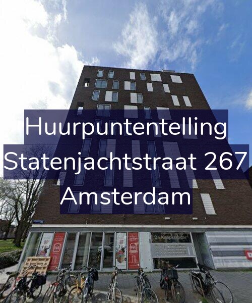 Foto gevel Huurpuntentelling voor Statenjachtstraat 267, Amsterdam