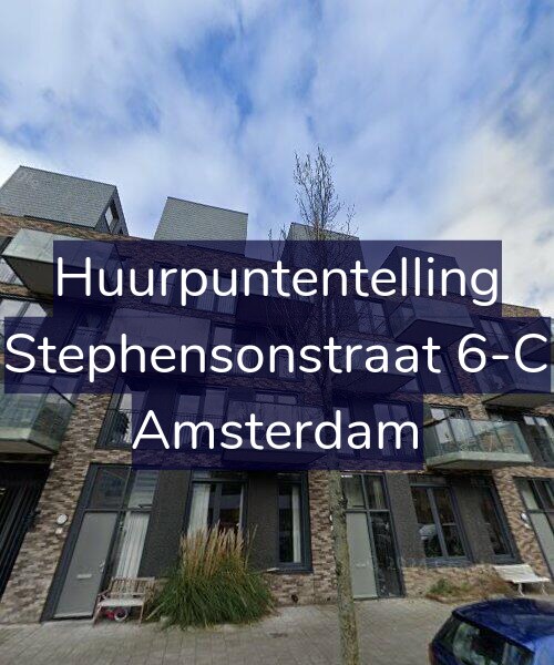 Foto gevel Huurpuntentelling voor Stephensonstraat 6-C, Amsterdam