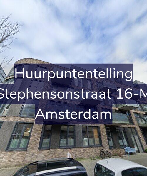 Foto gevel Huurpuntentelling voor Stephensonstraat 16-M, Amsterdam