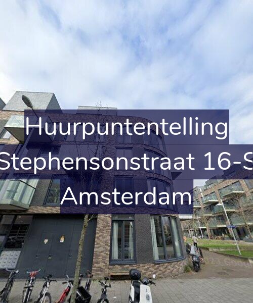 Foto gevel Huurpuntentelling voor Stephensonstraat 16-S, Amsterdam