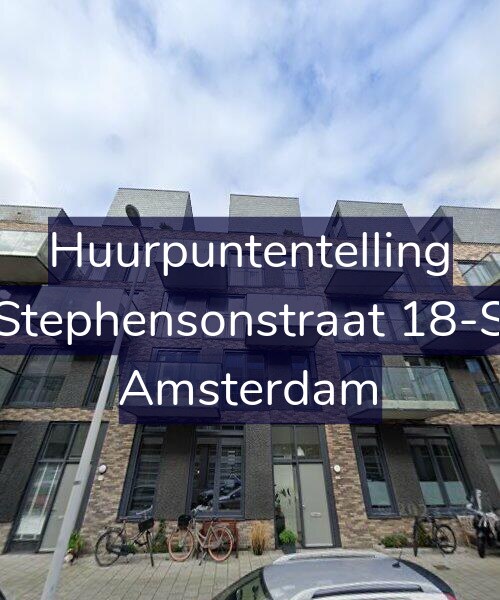 Foto gevel Huurpuntentelling voor Stephensonstraat 18-S, Amsterdam