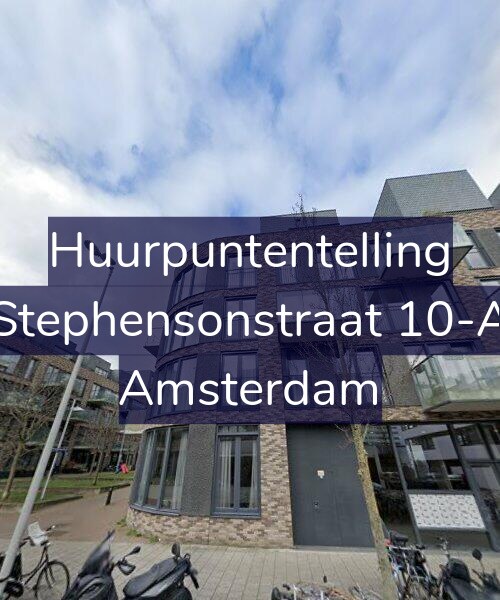 Foto gevel Huurpuntentelling voor Stephensonstraat 10-A, Amsterdam
