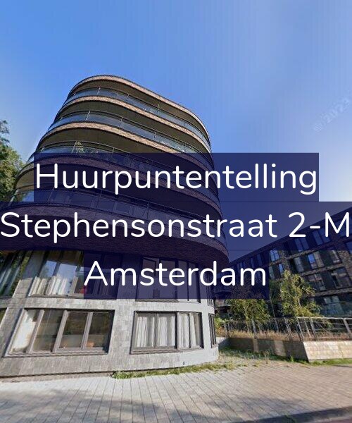 Foto gevel Huurpuntentelling voor Stephensonstraat 2-M, Amsterdam
