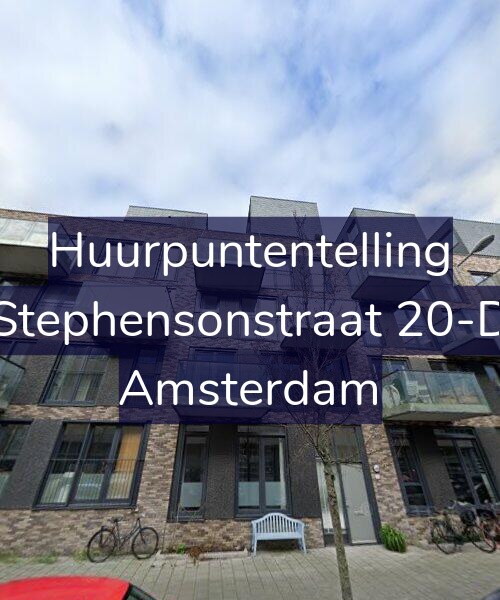 Foto gevel Huurpuntentelling voor Stephensonstraat 20-D, Amsterdam