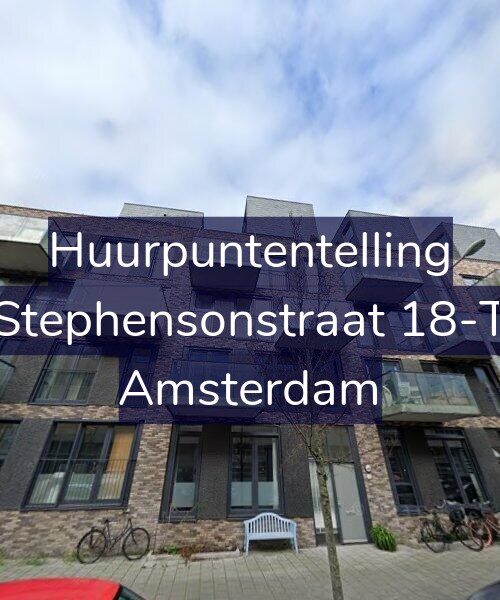 Foto gevel Huurpuntentelling voor Stephensonstraat 18-T, Amsterdam