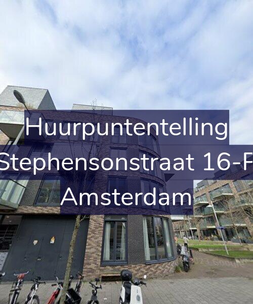 Foto gevel Huurpuntentelling voor Stephensonstraat 16-P, Amsterdam