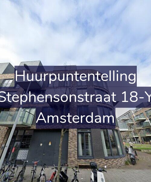 Foto gevel Huurpuntentelling voor Stephensonstraat 18-Y, Amsterdam