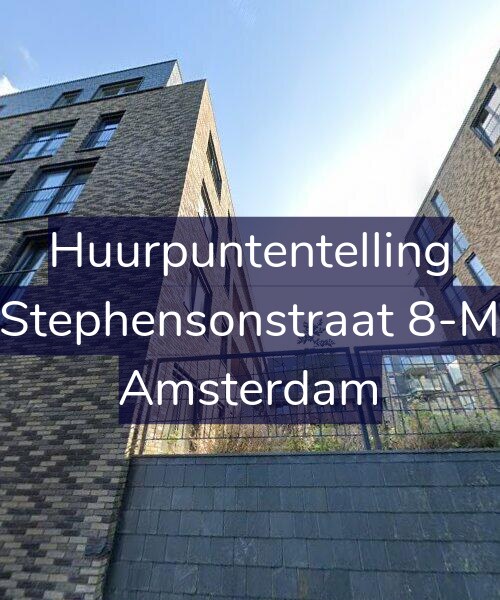 Foto gevel Huurpuntentelling voor Stephensonstraat 8-M, Amsterdam
