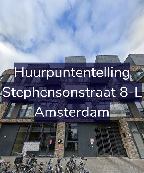 Foto gevel Huurpuntentelling voor Stephensonstraat 8-L, Amsterdam