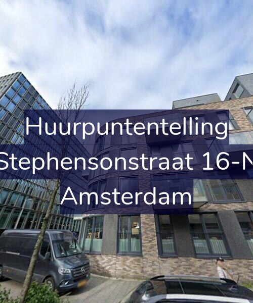 Foto gevel Huurpuntentelling voor Stephensonstraat 16-N, Amsterdam