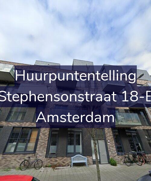 Foto gevel Huurpuntentelling voor Stephensonstraat 18-E, Amsterdam