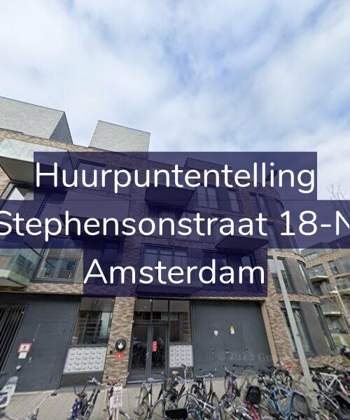 Foto gevel Huurpuntentelling voor Stephensonstraat 18-N, Amsterdam