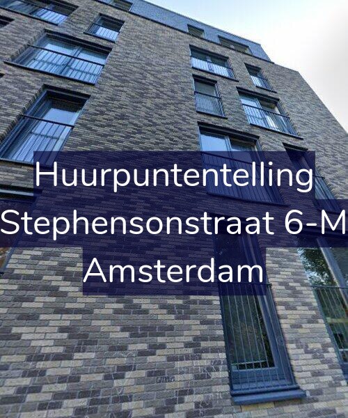 Foto gevel Huurpuntentelling voor Stephensonstraat 6-M, Amsterdam