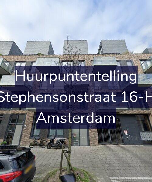 Foto gevel Huurpuntentelling voor Stephensonstraat 16-H, Amsterdam
