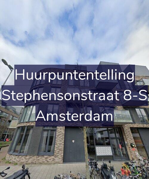 Foto gevel Huurpuntentelling voor Stephensonstraat 8-S, Amsterdam