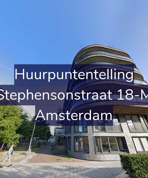 Foto gevel Huurpuntentelling voor Stephensonstraat 18-M, Amsterdam