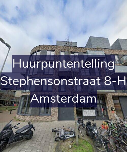 Foto gevel Huurpuntentelling voor Stephensonstraat 8-H, Amsterdam