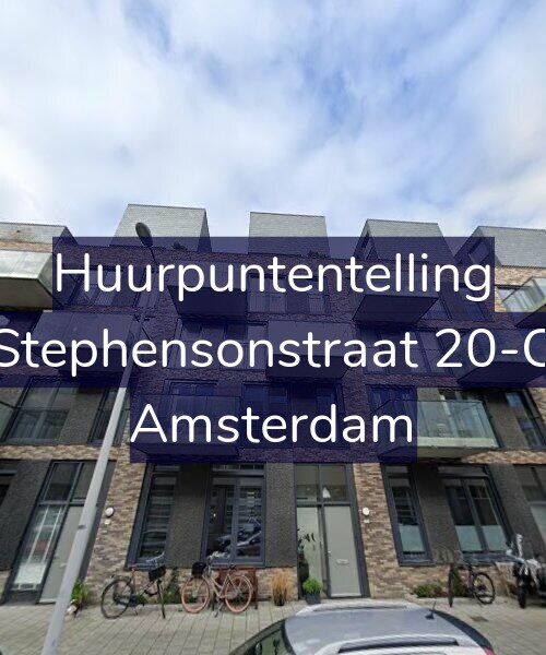 Foto gevel Huurpuntentelling voor Stephensonstraat 20-C, Amsterdam