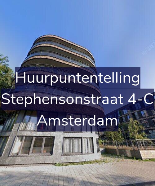Foto gevel Huurpuntentelling voor Stephensonstraat 4-C, Amsterdam