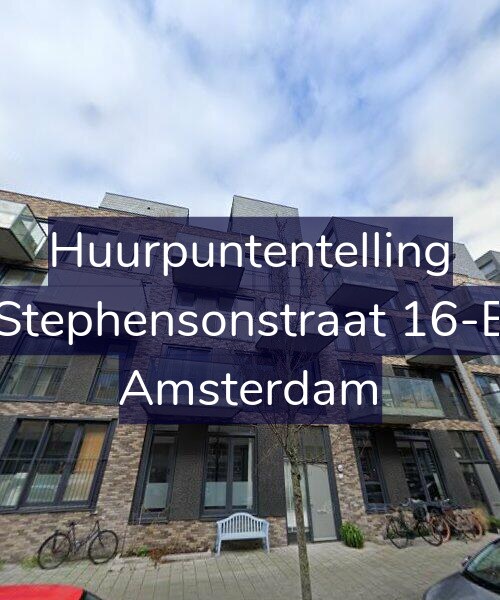 Foto gevel Huurpuntentelling voor Stephensonstraat 16-E, Amsterdam
