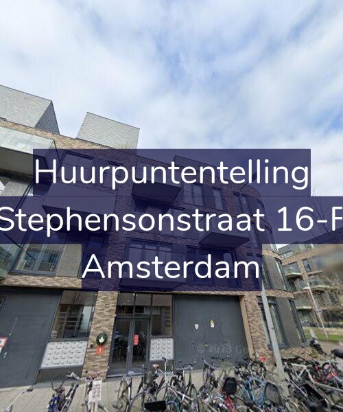 Foto gevel Huurpuntentelling voor Stephensonstraat 16-F, Amsterdam