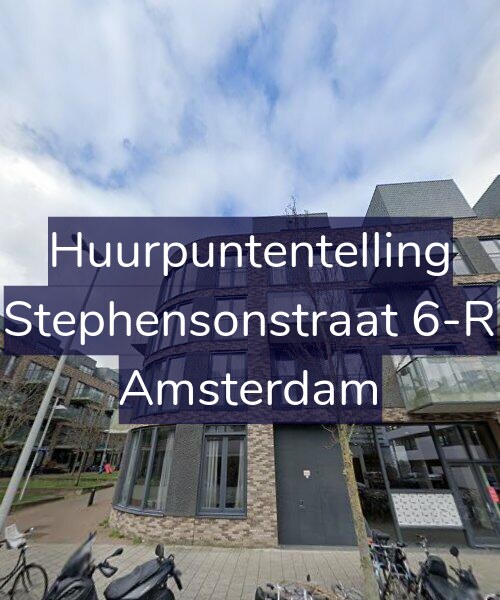Foto gevel Huurpuntentelling voor Stephensonstraat 6-R, Amsterdam