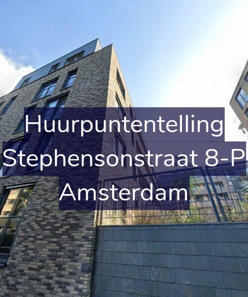 Foto gevel Huurpuntentelling voor Stephensonstraat 8-P, Amsterdam