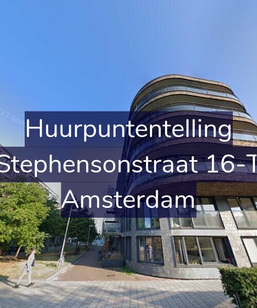 Foto gevel Huurpuntentelling voor Stephensonstraat 16-T, Amsterdam