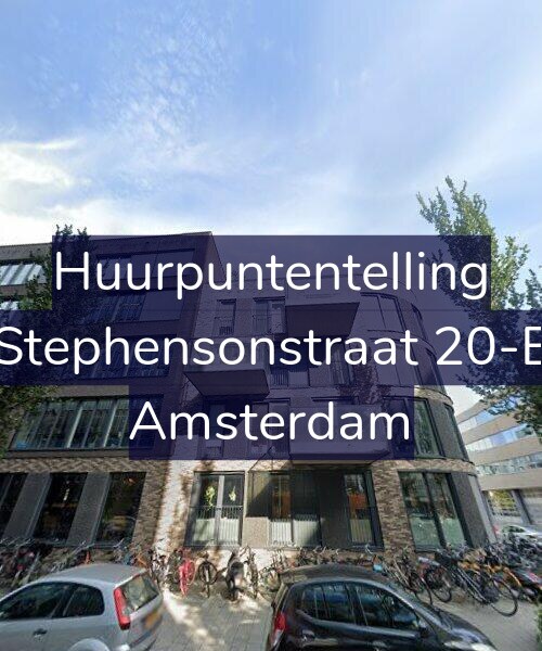 Foto gevel Huurpuntentelling voor Stephensonstraat 20-E, Amsterdam
