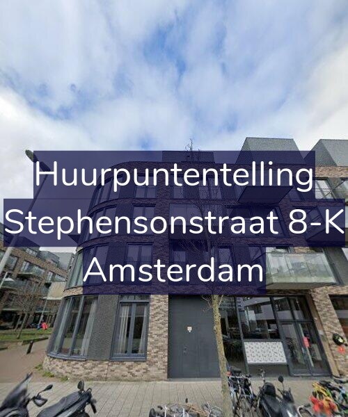 Foto gevel Huurpuntentelling voor Stephensonstraat 8-K, Amsterdam