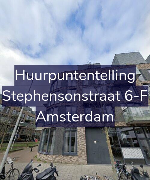 Foto gevel Huurpuntentelling voor Stephensonstraat 6-F, Amsterdam