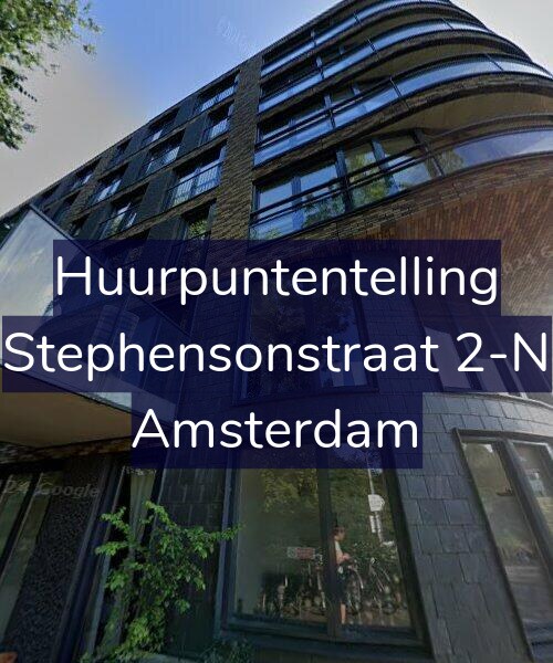 Foto gevel Huurpuntentelling voor Stephensonstraat 2-N, Amsterdam