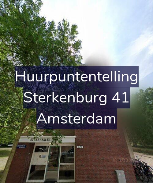 Foto gevel Huurpuntentelling voor Sterkenburg 41, Amsterdam