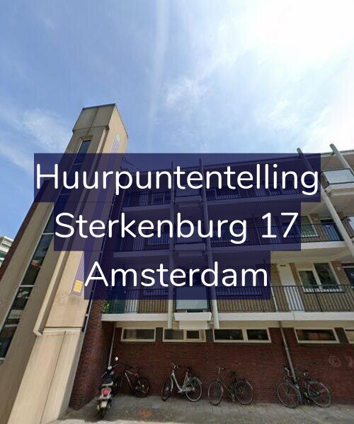 Foto gevel Huurpuntentelling voor Sterkenburg 17, Amsterdam