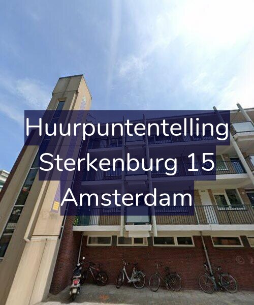 Foto gevel Huurpuntentelling voor Sterkenburg 15, Amsterdam