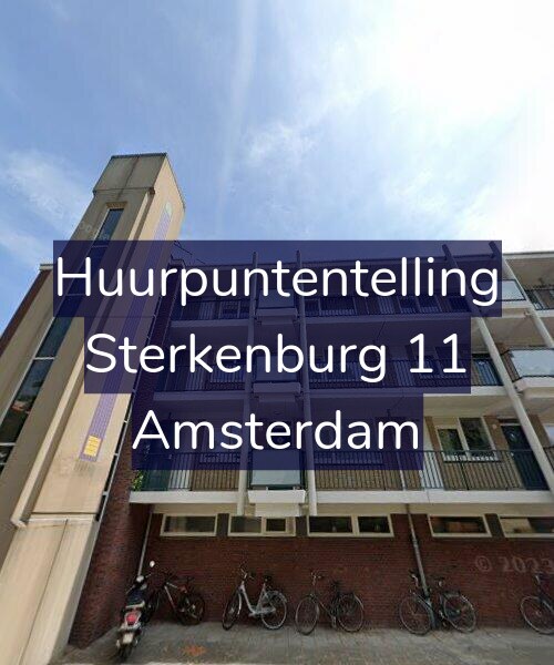 Foto gevel Huurpuntentelling voor Sterkenburg 11, Amsterdam