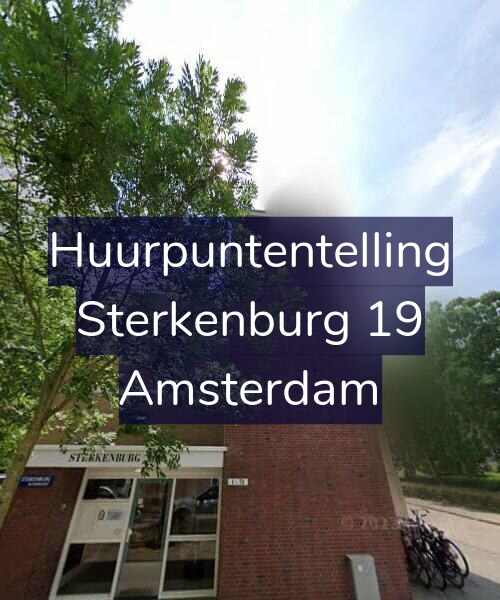 Foto gevel Huurpuntentelling voor Sterkenburg 19, Amsterdam