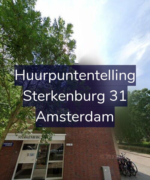 Foto gevel Huurpuntentelling voor Sterkenburg 31, Amsterdam