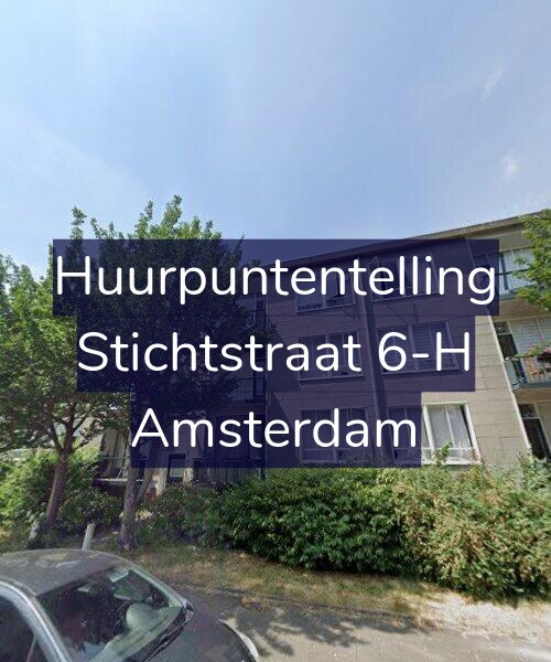 Foto gevel Huurpuntentelling voor Stichtstraat 6-H, Amsterdam