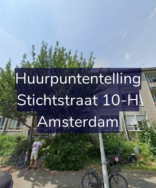 Foto gevel Huurpuntentelling voor Stichtstraat 10-H, Amsterdam