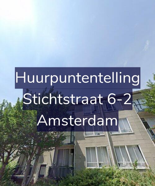 Foto gevel Huurpuntentelling voor Stichtstraat 6-2, Amsterdam