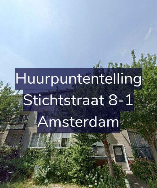 Foto gevel Huurpuntentelling voor Stichtstraat 8-1, Amsterdam