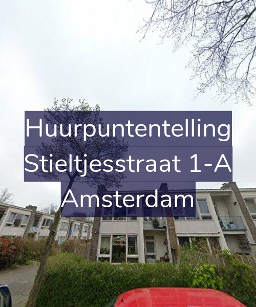 Foto gevel Huurpuntentelling voor Stieltjesstraat 1-A, Amsterdam